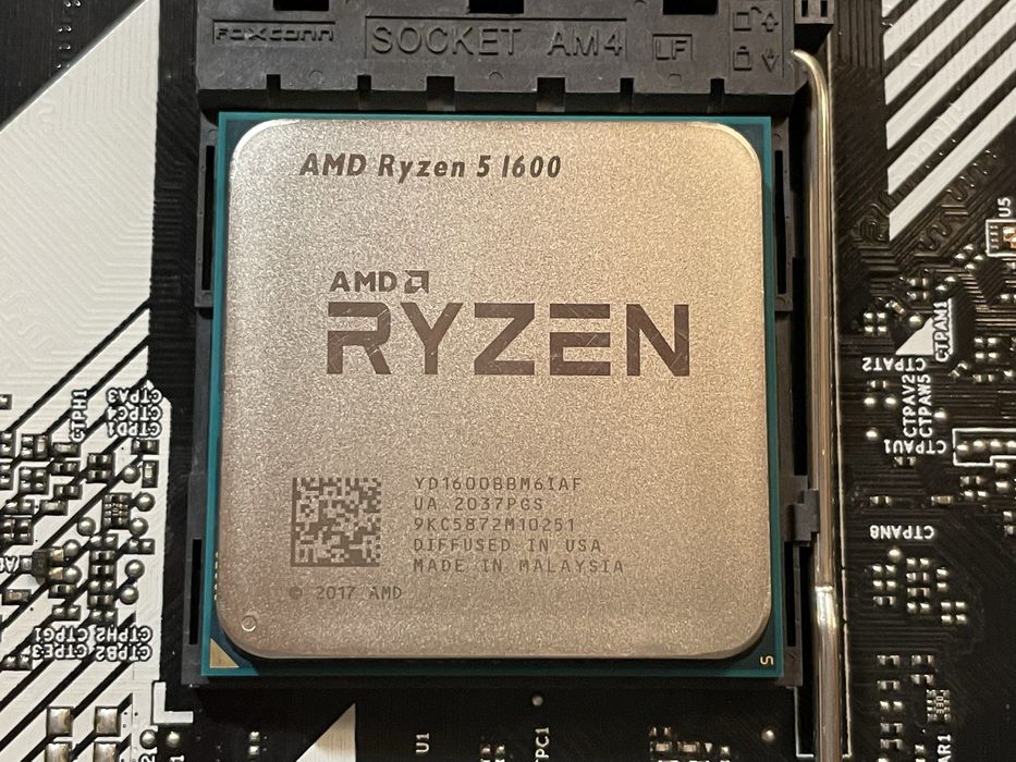 Ігровий AM4 сет Ryzen 5 1600AF (2600) + Asrock A320M + 16GB DDR4 + кулер