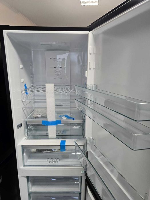 OUTLET nowa Lodówka Gorenje NRK619EABXL4 185 cm Czarna gwar 2 lata C6