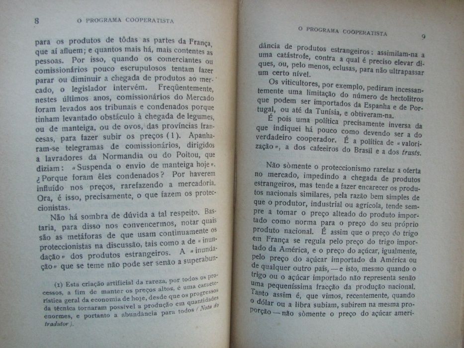 Carlos Gide - O programa cooperatista