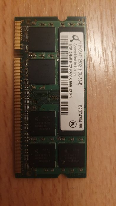Pamięć RAM DDR2 do laptopów, QIMONDA HYS64T128021HDL-3S-B