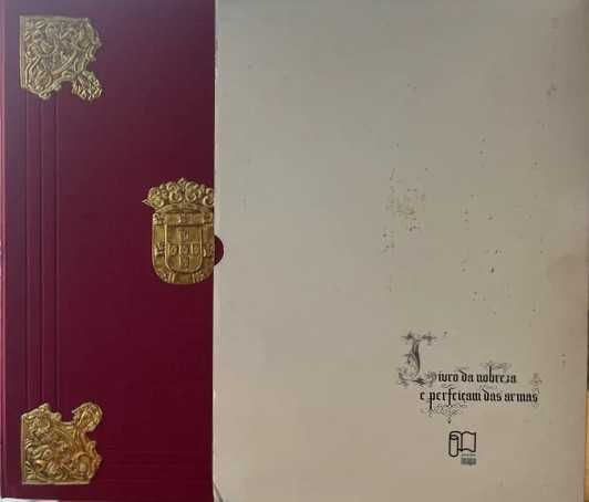 Livro da Nobreza e Perfeiçam das Armas de António Godinho C/ Capa