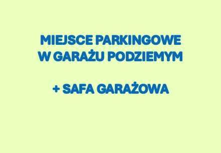 Wynajmę wygodne miejsce postojowe w garażu podziemnym + szafa garażowa |  ul. Szczęśliwicka 54