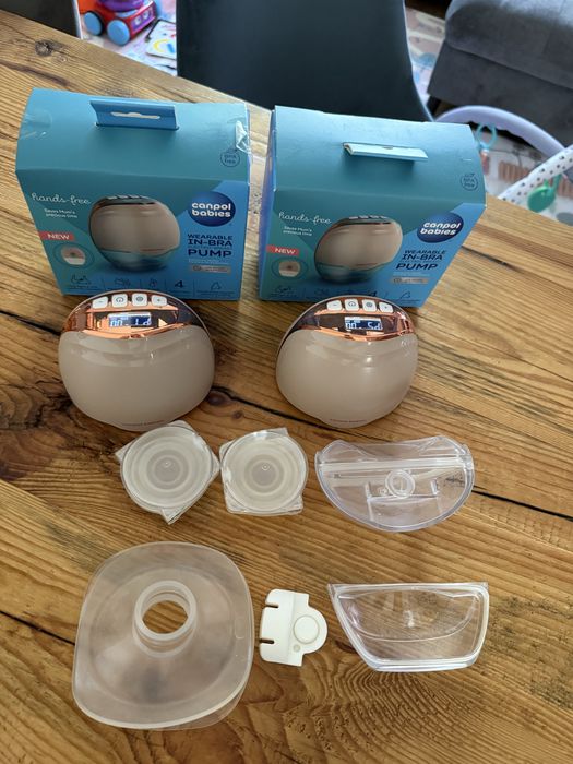 Laktatory x 2 Canpol babies hands-free używane