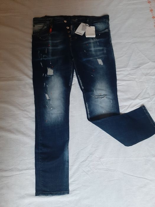 Spodnie męskie Jeansy Disóared2 rozmiar 36/38 exstra cena 499 zł.