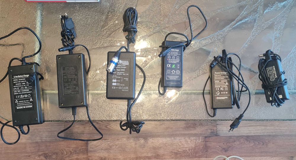 Ładowarka Hulajnoga Rower Deska Zasilacz