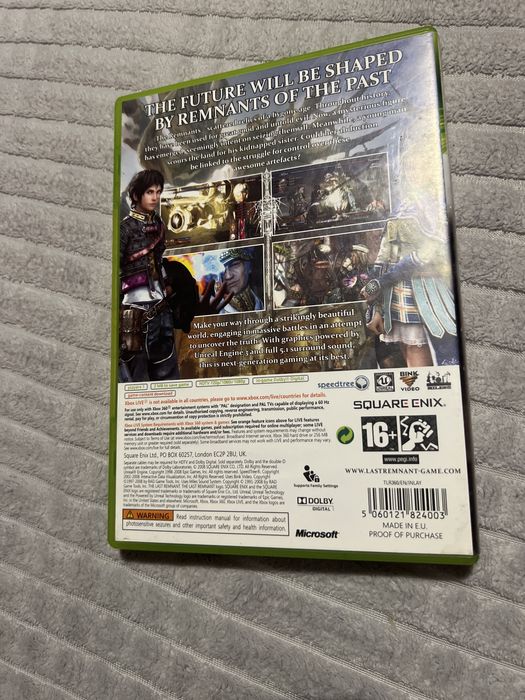 The Last Remnant xbox 360 gra wideo