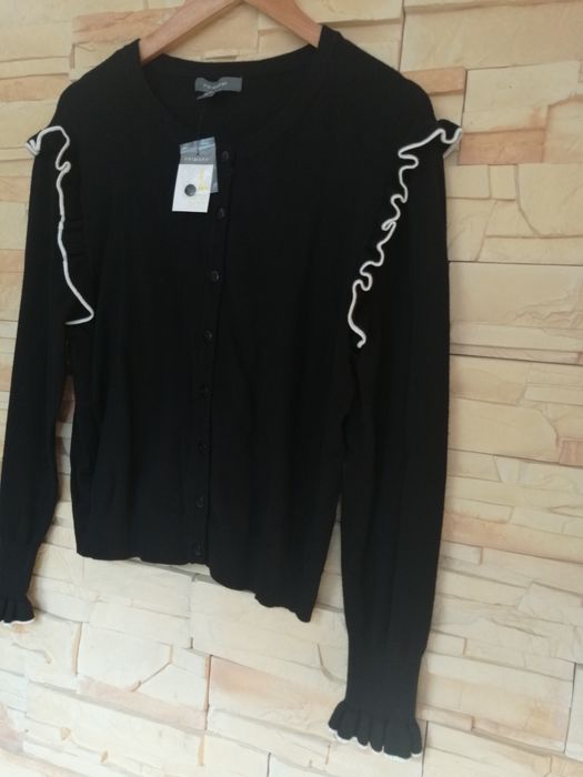 Nowy czarny rozpinany sweterek Primark r. L