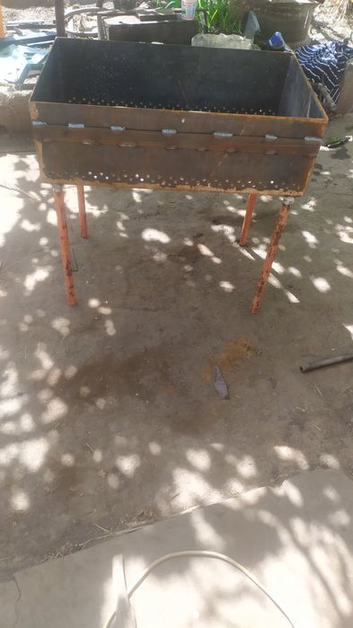 Мангал под большие шампура