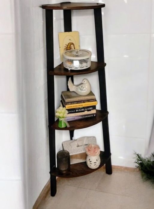 Narożny regał LOFT 125 cm szafka styl industrialny rustykalny stolik