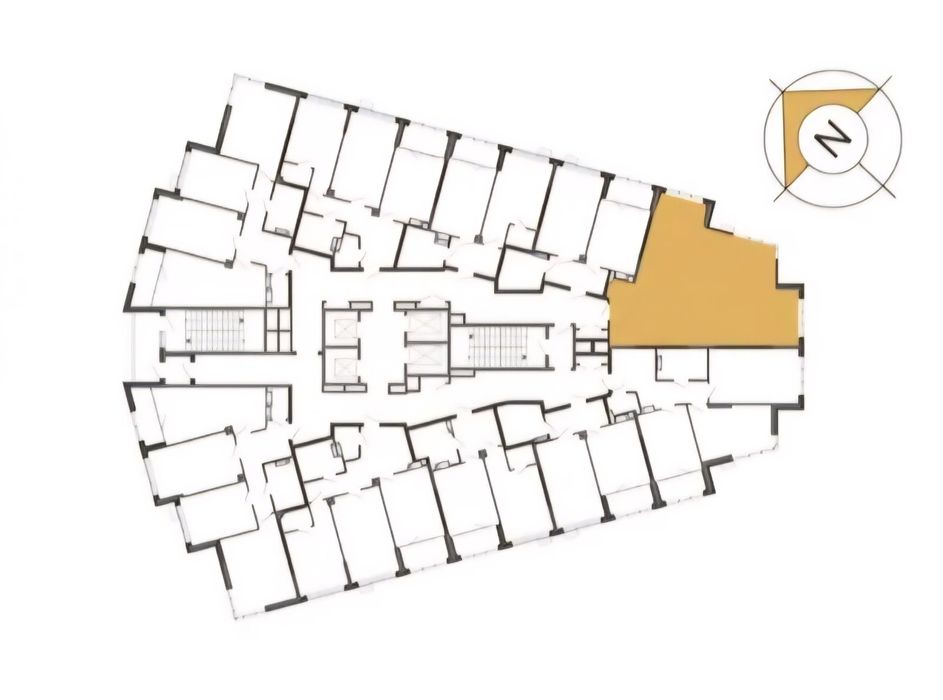 2-комнатная квартира по адресу (площадь 71 м²) - Atlanta.ua - фото 2