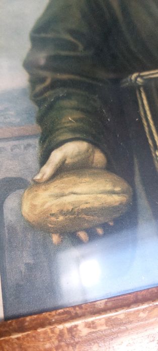 Obraz że świętą postacią