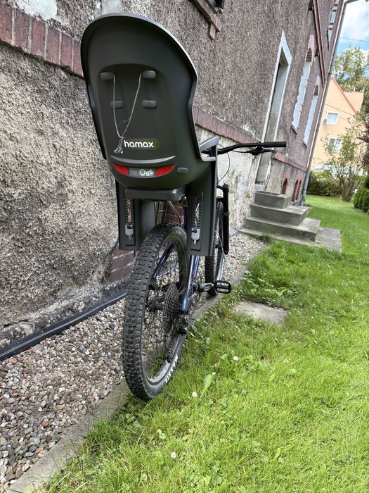 Fotelik rowerowy Hamax chill z dwoma pałąkami