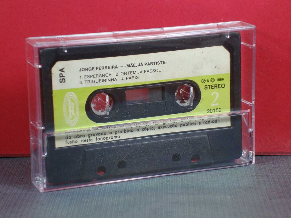 Jorge Ferreira - Mãe, Já Partiste / Cassete / VGPlus