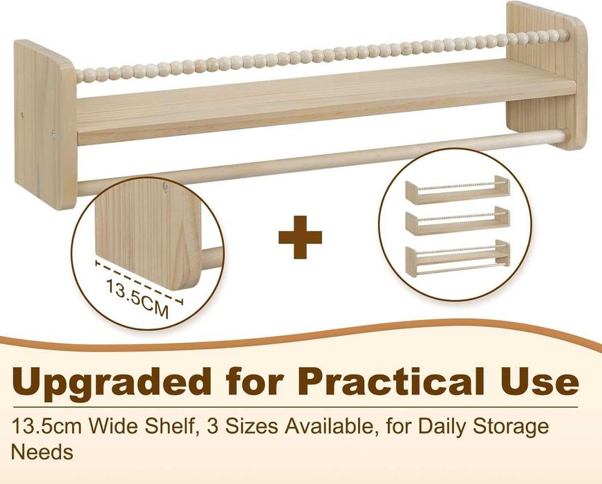 Nowe pływające półki na książki / regał / półka / 3szt / WOLTU !A1536!