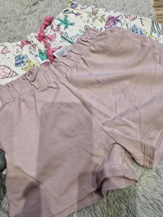 Krotkie spodenki rozmiar 134. 5 sztuk