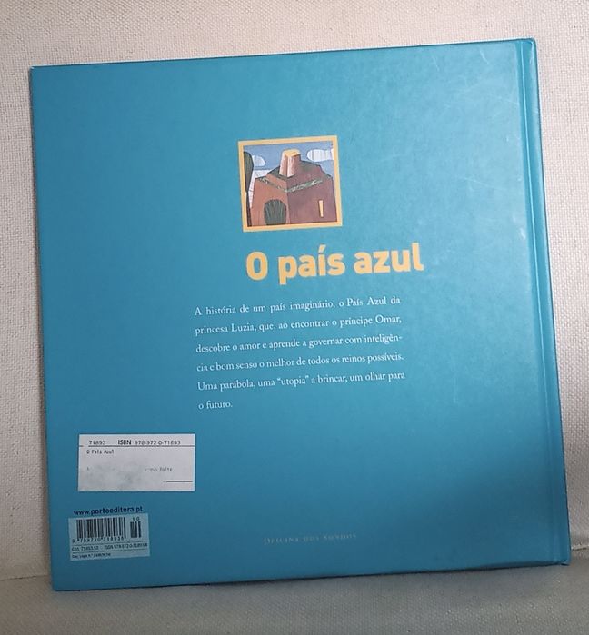 Livro infantil O país azul