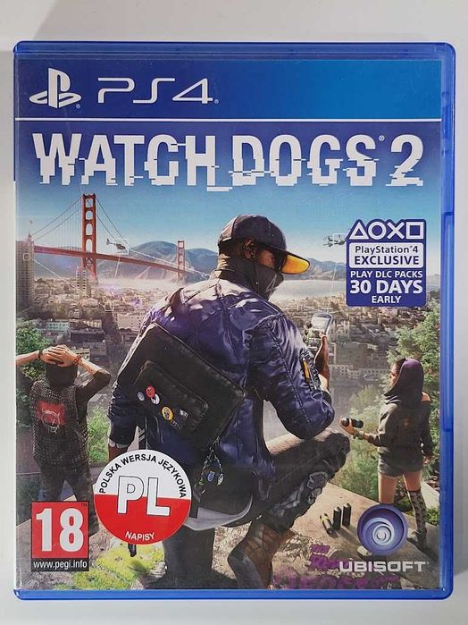 Watch Dogs 2 / Gra PS4 / Napisy PL / Sklep z grami / Warszawa / Służew