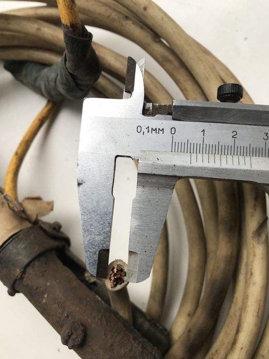 Кабель сварочный, шина медная  СССР