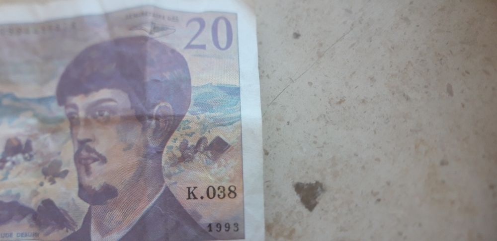 Nota de 20 Francos