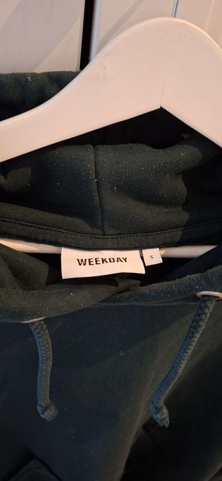 Bluza z kapturem s damska weekday