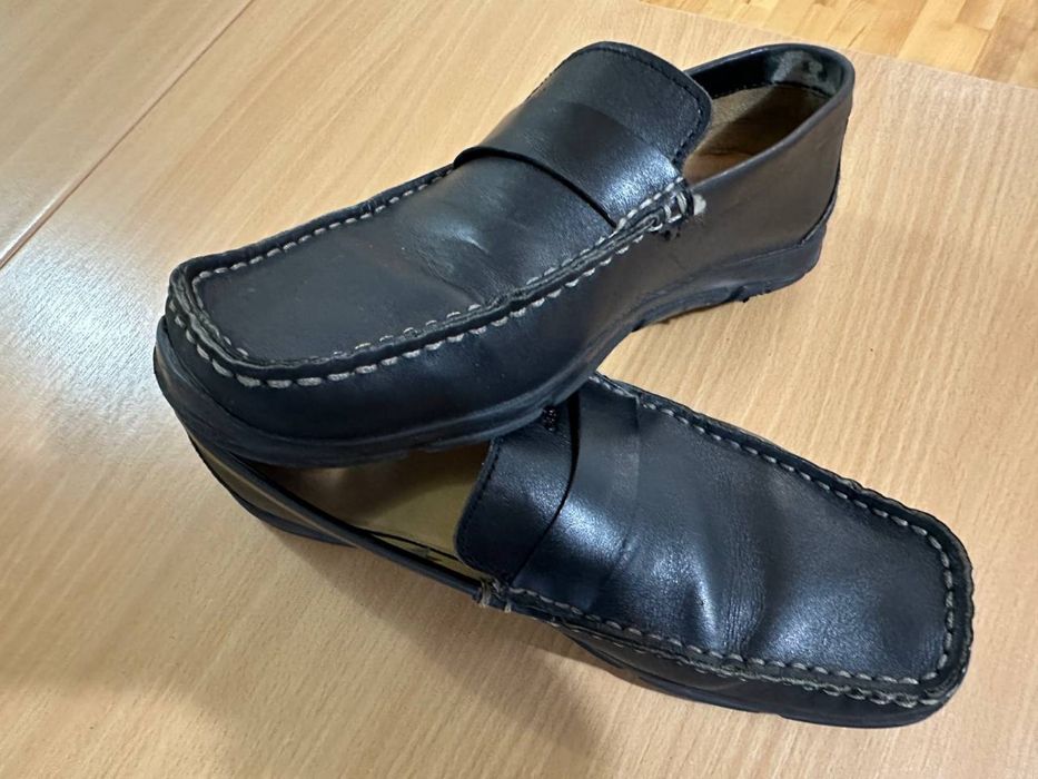 Шкіряні мокасини чоловічі