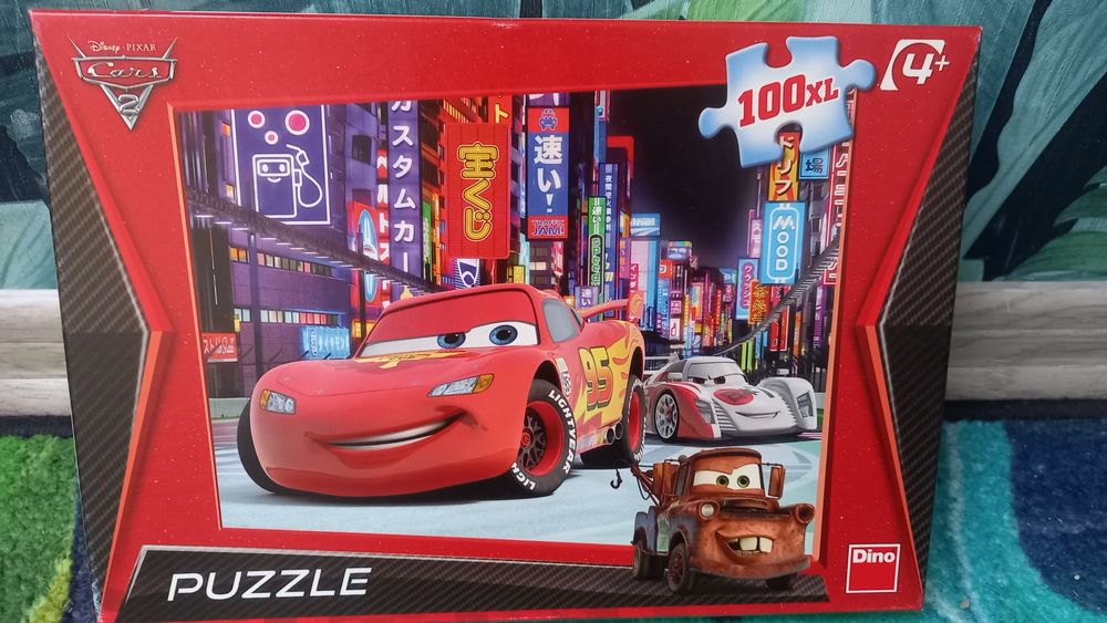 Puzzle Auta Zigzak MC Queen, dla dzieci 100 elementów