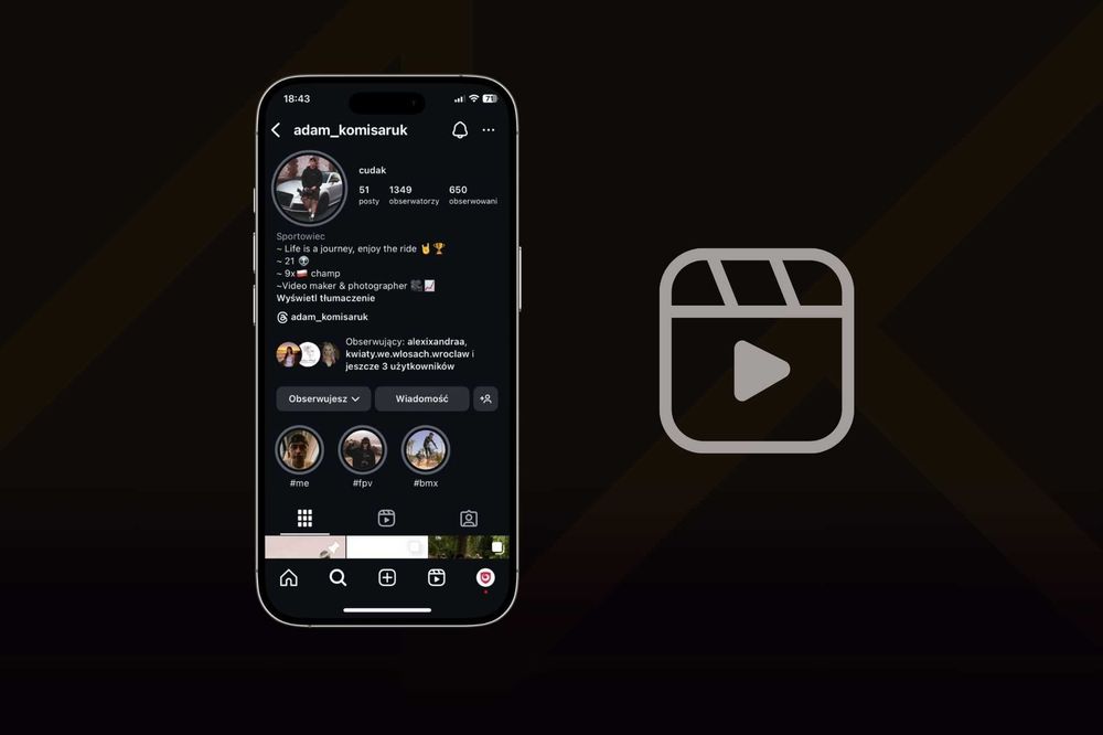 Prowadzenie Social Mediów | Rolki, Instagram, TikTok | Content Creator