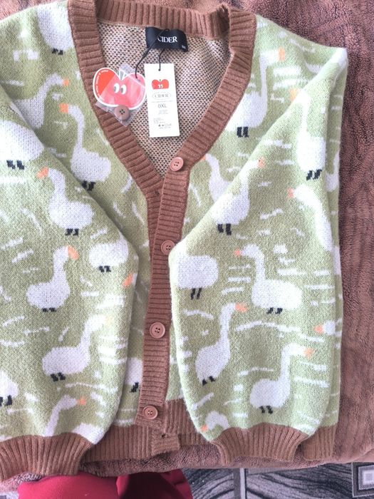 Кардиган від бренду CIDER «Duck Pattern Contrasting