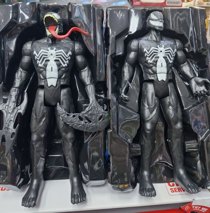 Фігурка герой Веном з язиком, 29 см, звук, світло