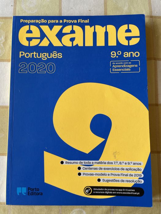 Preparacao para a prova final Portugues 9 ano