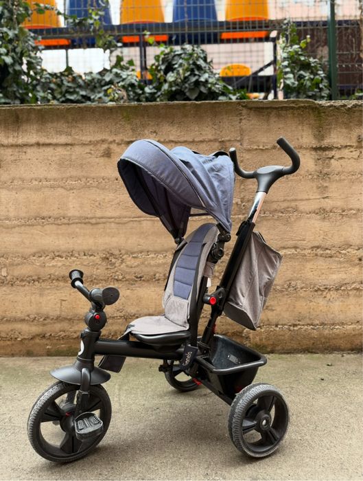 Детский велосипед с родительской ручкой