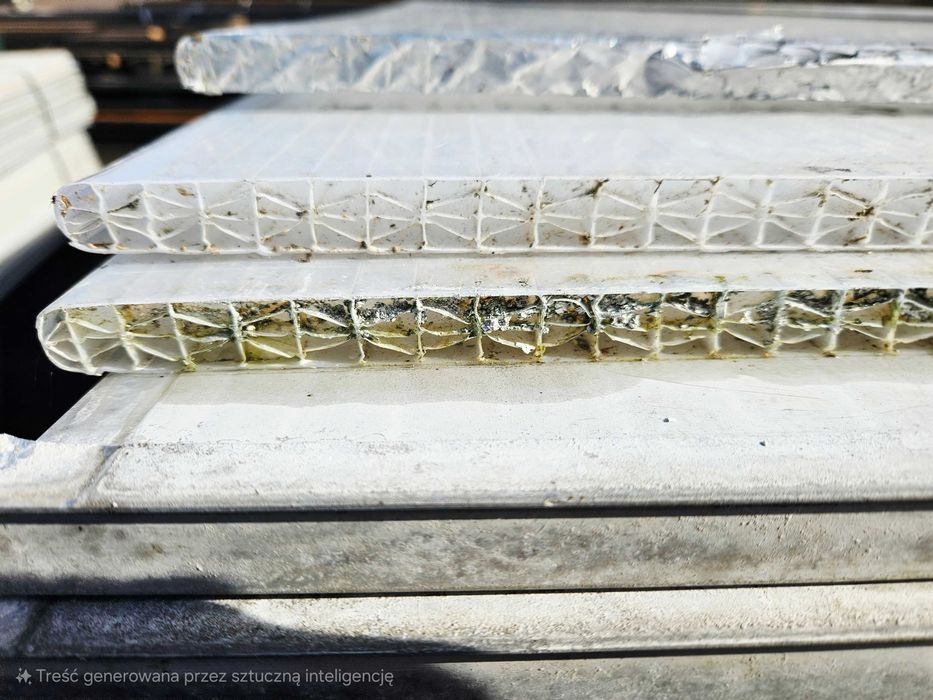 Poliwęglan komorowy transparentny/mleczny pleksa 16 mm dach 3,25 m !!!