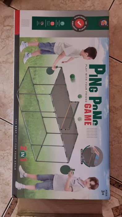 Gra pin pong i piłka