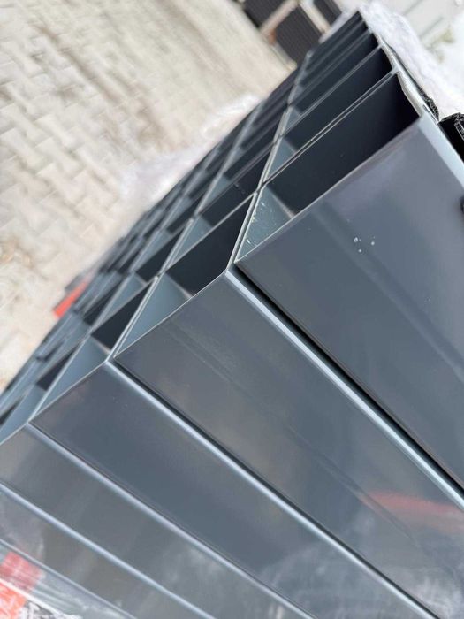Słup 100x100x3 h-2,3 ocynk plus RAL