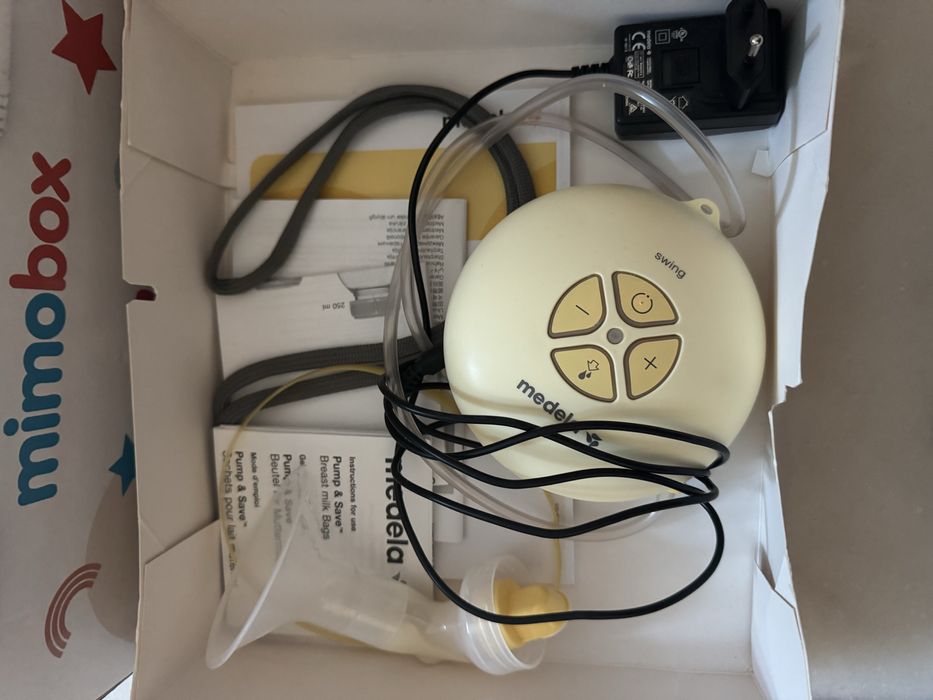 Bomba de leite Medela na caixa, quase nova