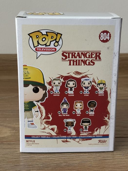 Funko Pop Stranger Things Dustin 804