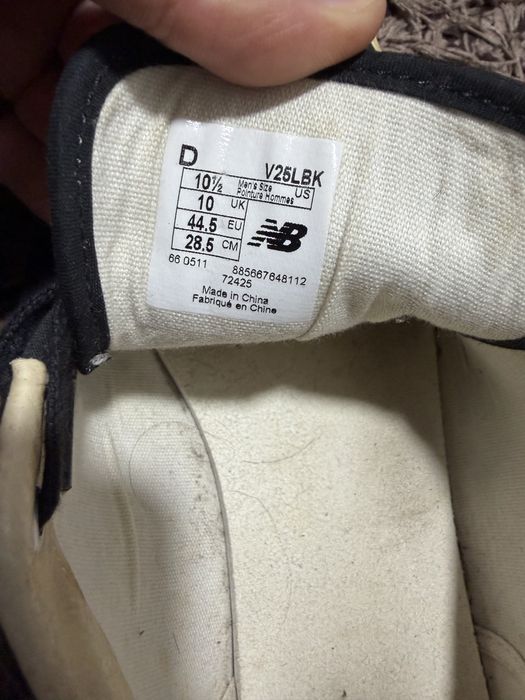 шкіряні кеди New Balance