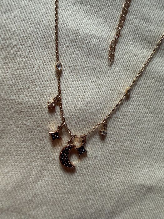 Swarovski Naszyjnik Symbolica księżyc gwiazda kryształy