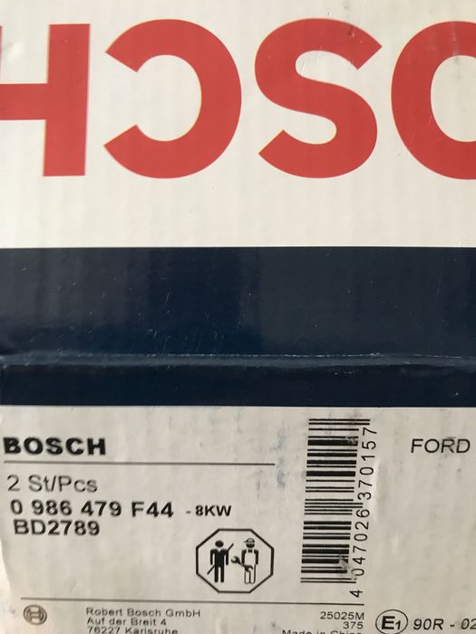 Тормозные диски задние для заднеприводного Ford Transit