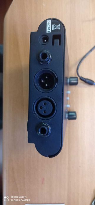 Pré amplificador de microfone - instrumento