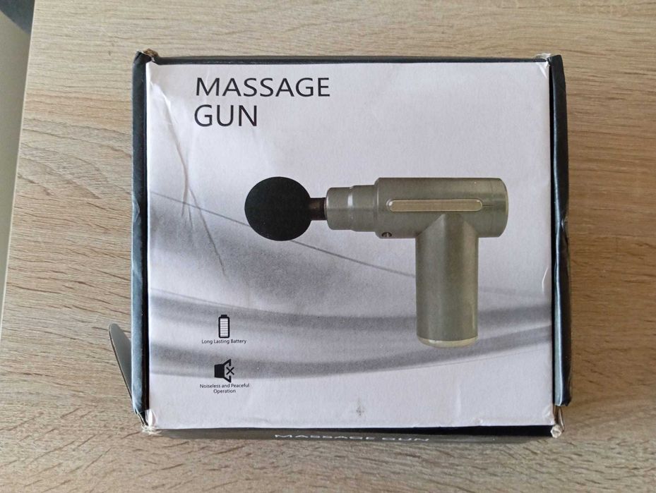 Pistola de Massagem Muscular – 30W – 4 Cabeças