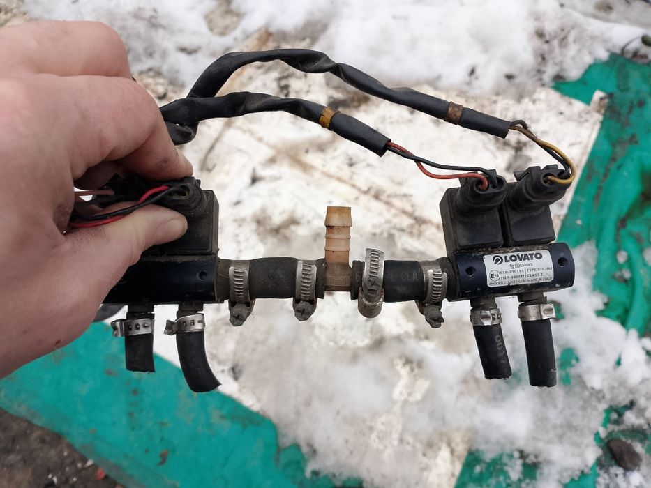 Listwa Gazu sekwencja   Lovato