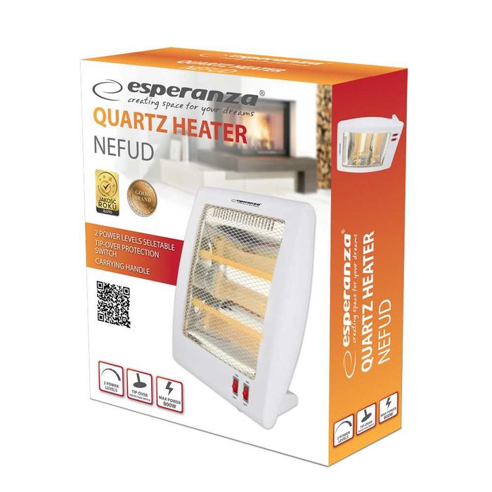 Grzejnik Kwarcowy 400W/800W NEFUD