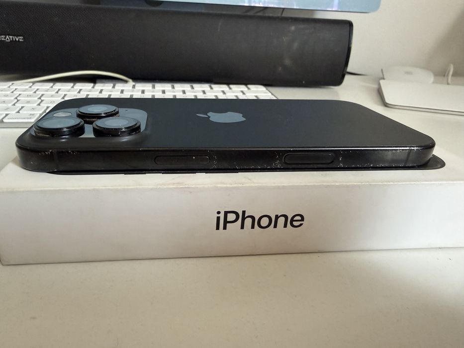 Bateria 99% iPhone 16 Pro 256gb Black Titanium