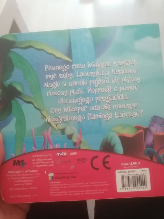 Książeczka Wissper taniec flaminga