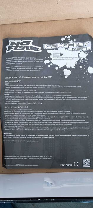 Łyżwy hokejowe r.41-42 No Fear