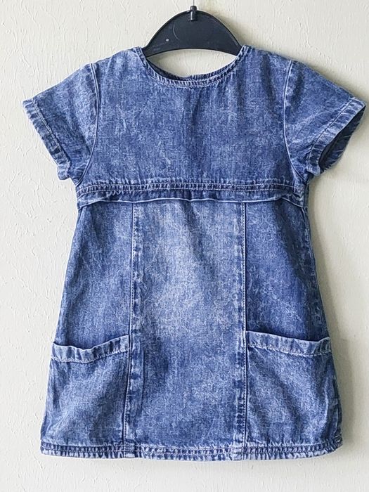Платье джинсовое 12/18 мес next