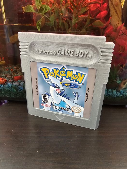 Cartucho Gameboy XL Pokémon Silver