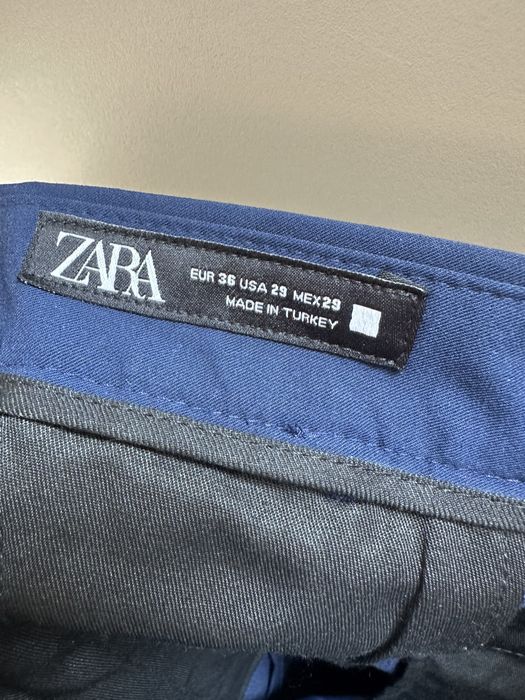 Garnitur Zara intensywnie niebieski bal 8 klas