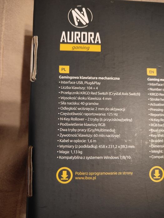 Klawiatura IBOX Aurora K-5